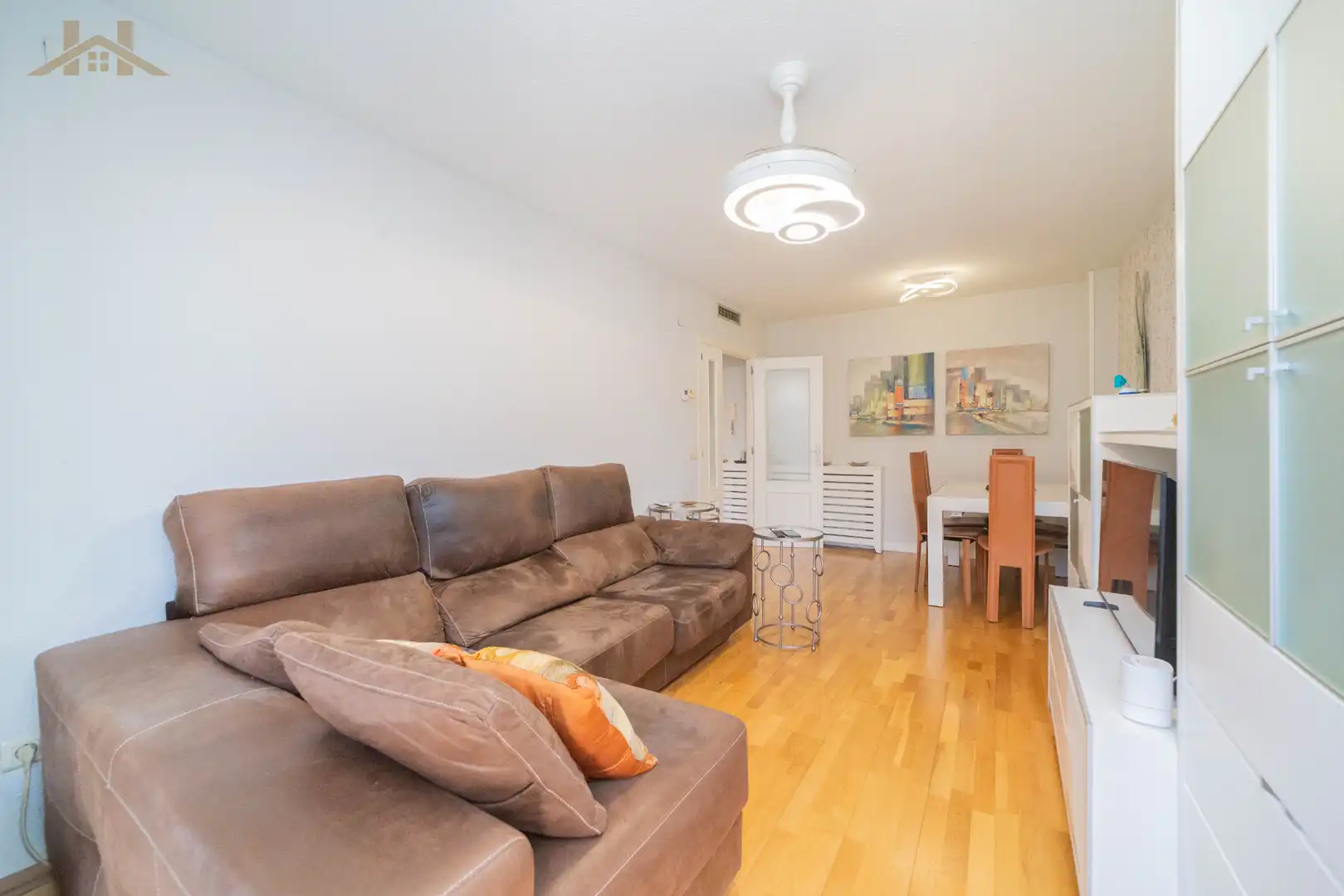 Living room of Flat for sale in Leganés  with Air Conditioner, Heating and Terrace