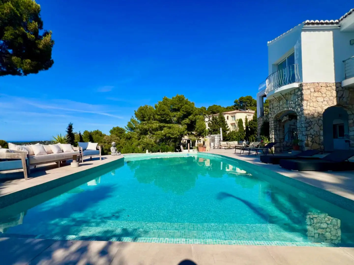 Swimming pool of Houses for sale in Jávea / Xàbia  with Air Conditioner, Heating and Terrace