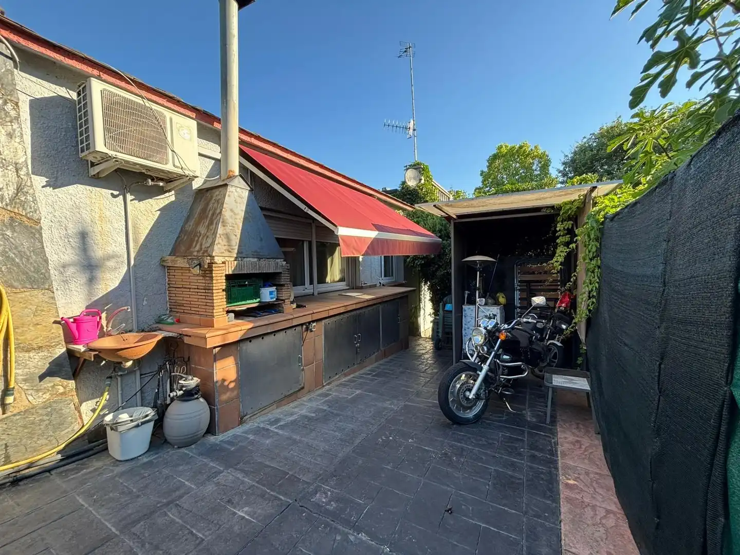 Terraza de Casa o chalet en venta en Riells i Viabrea con Aire acondicionado, Calefacción y Jardín privado