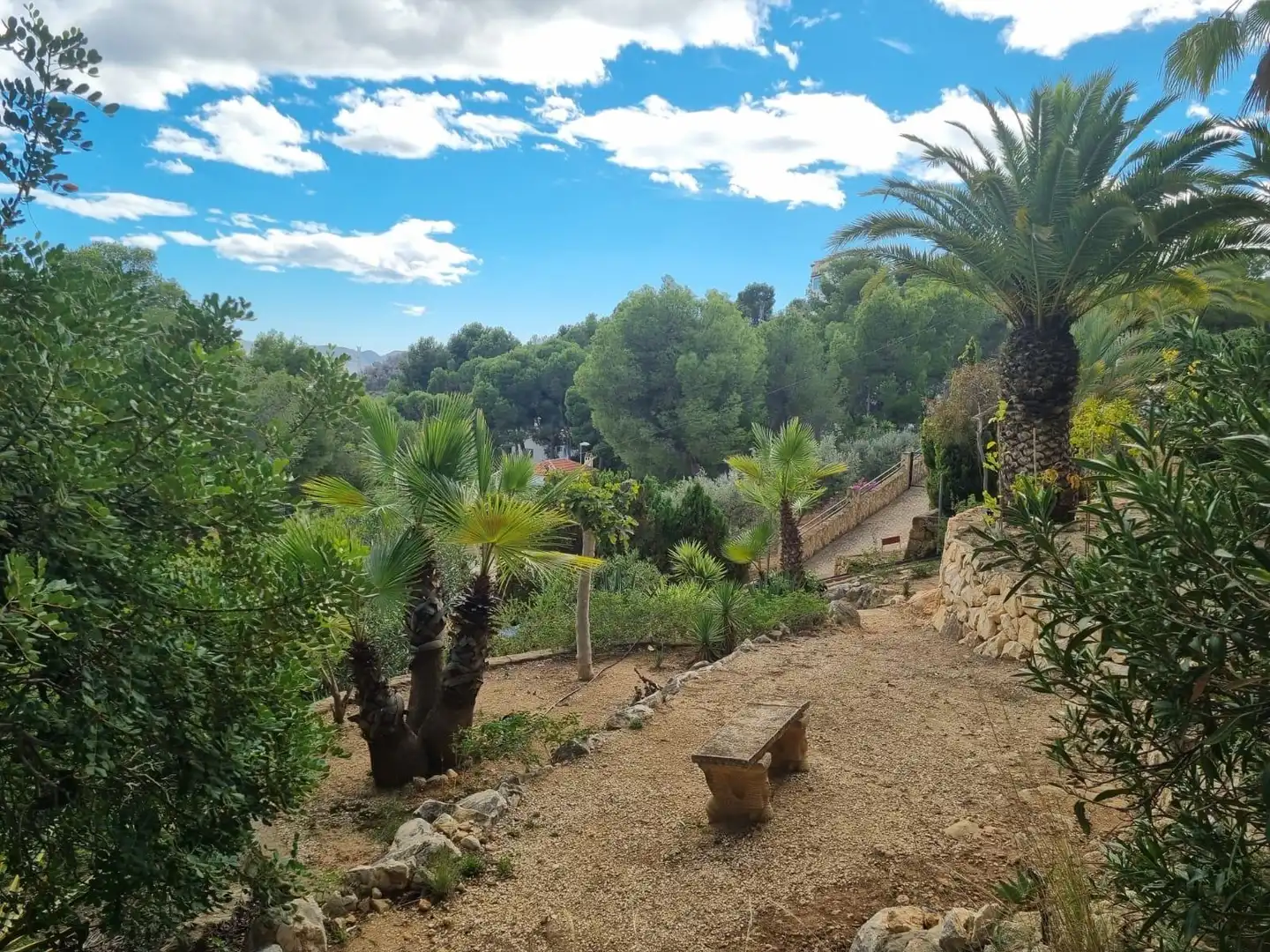 Jardín de Casa o chalet en venta en La Nucia con Aire acondicionado, Calefacción y Jardín privado