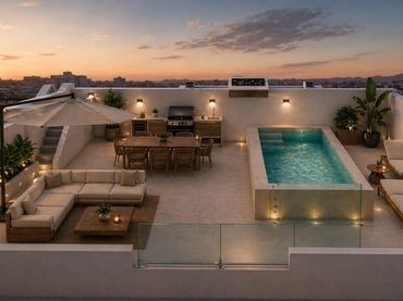 Penthouse with pool for sale in La Cala de Villajoyosa