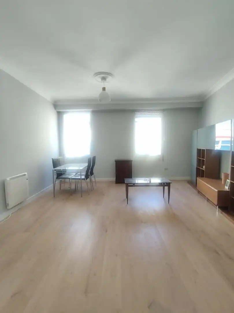 Living room of Flat for rent in Ferrol  with Air Conditioner and Furnished