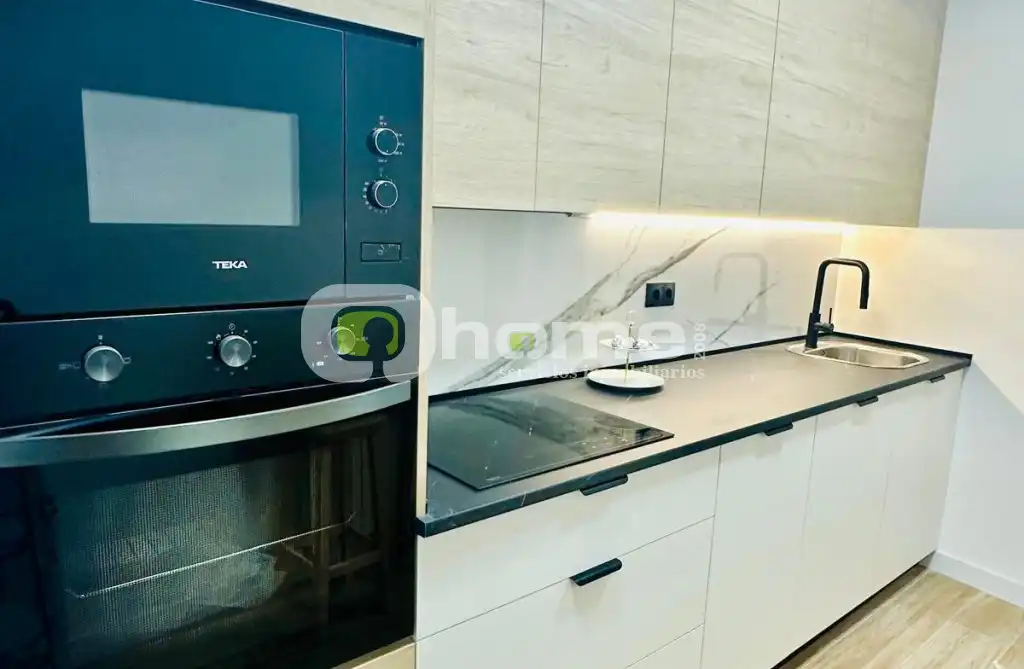 Kitchen of Flat for sale in Zamora Capital   with Heating, Terrace and Furnished