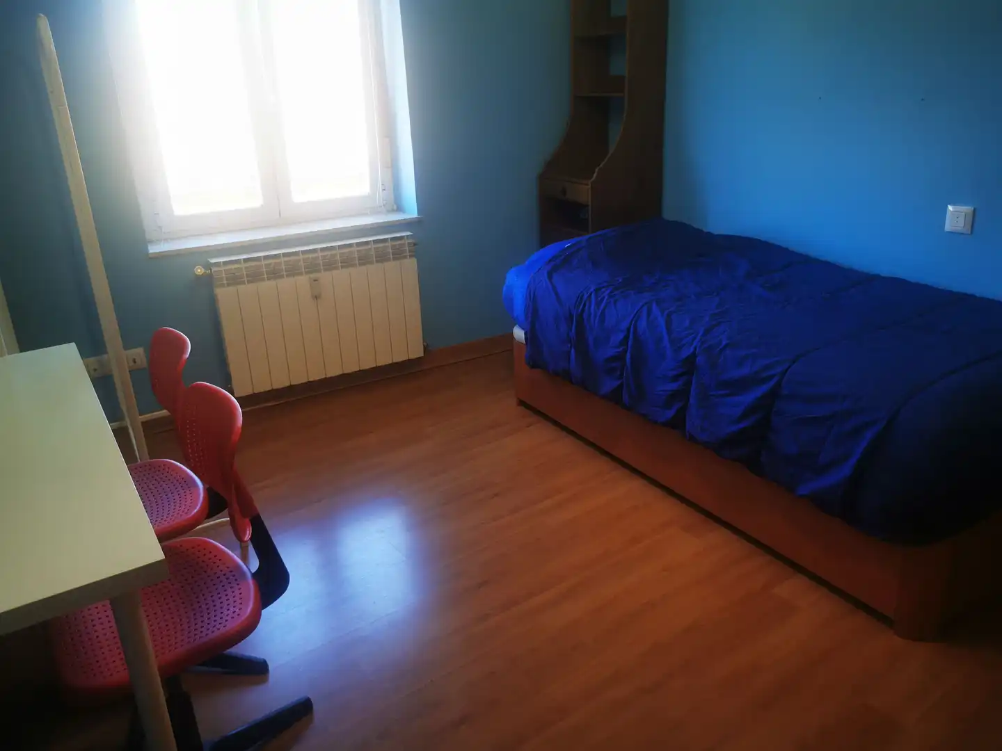 Bedroom of Flat for rent in Salamanca  with Heating, Parquet flooring and Furnished