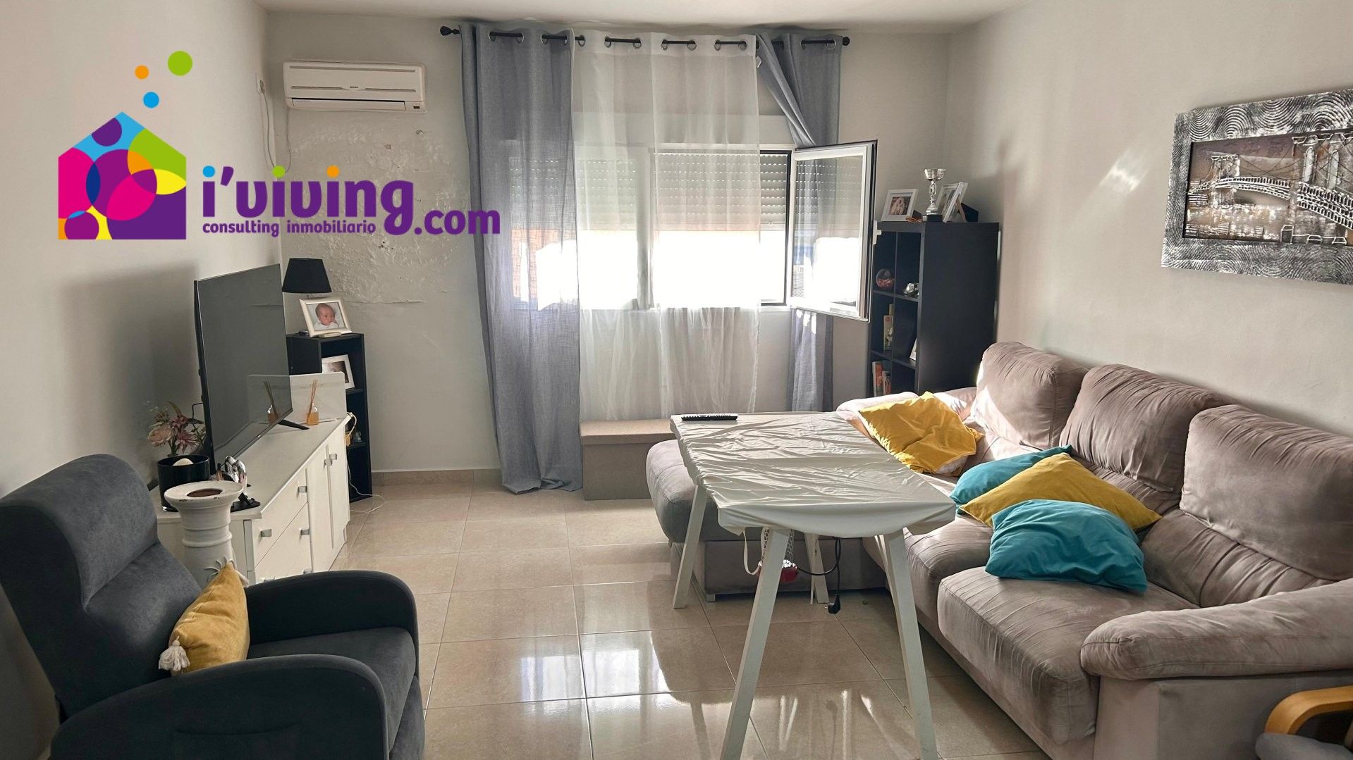 Sala d'estar de Pis en venda en Albox amb Aire condicionat