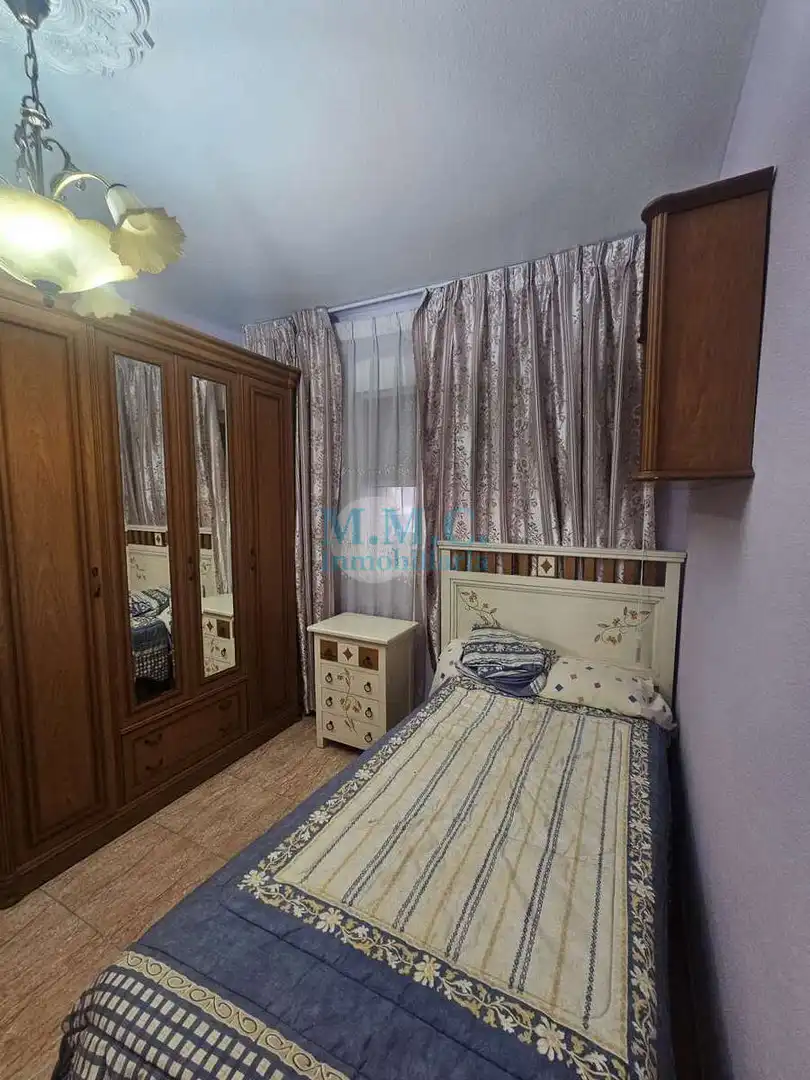 Bedroom of Flat for sale in Roquetas de Mar  with Air Conditioner, Terrace and Furnished
