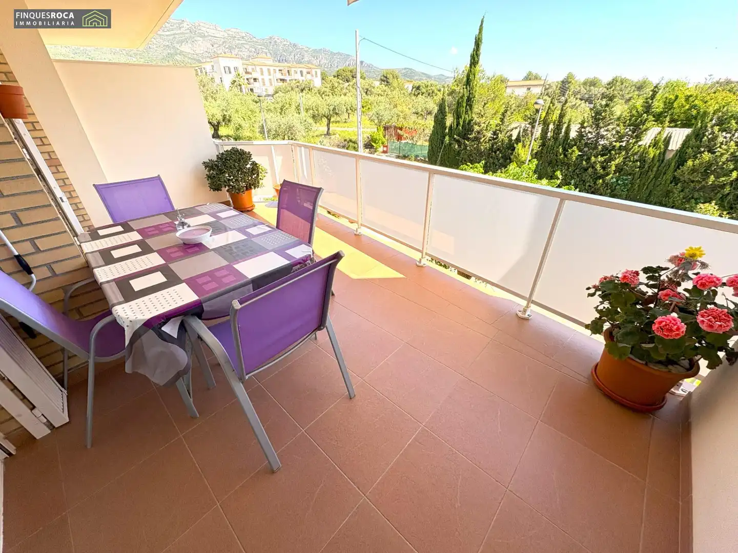 Terraza de Apartamento en venta en Alcanar con Calefacción, Terraza y Piscina
