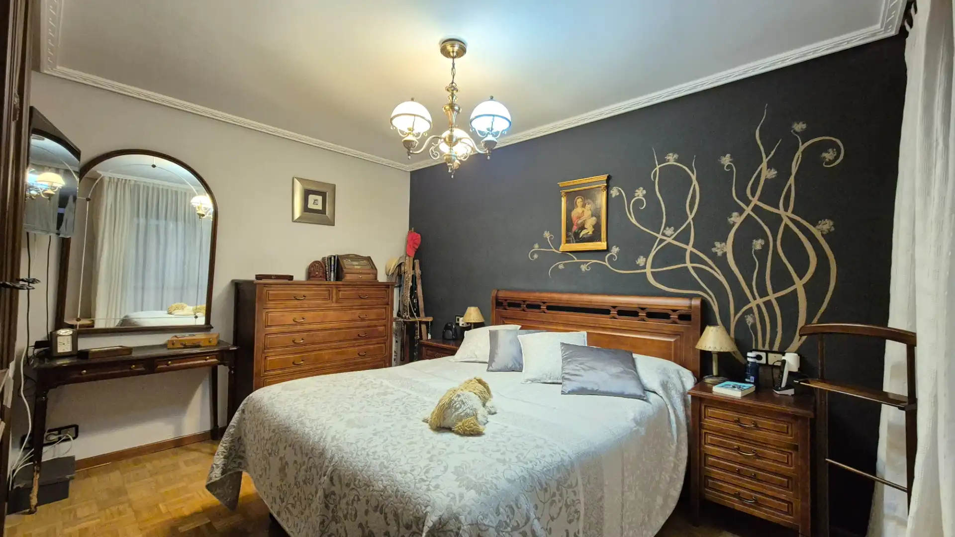 Schlafzimmer von Wohnung zum Verkauf in Palencia mit Balkon