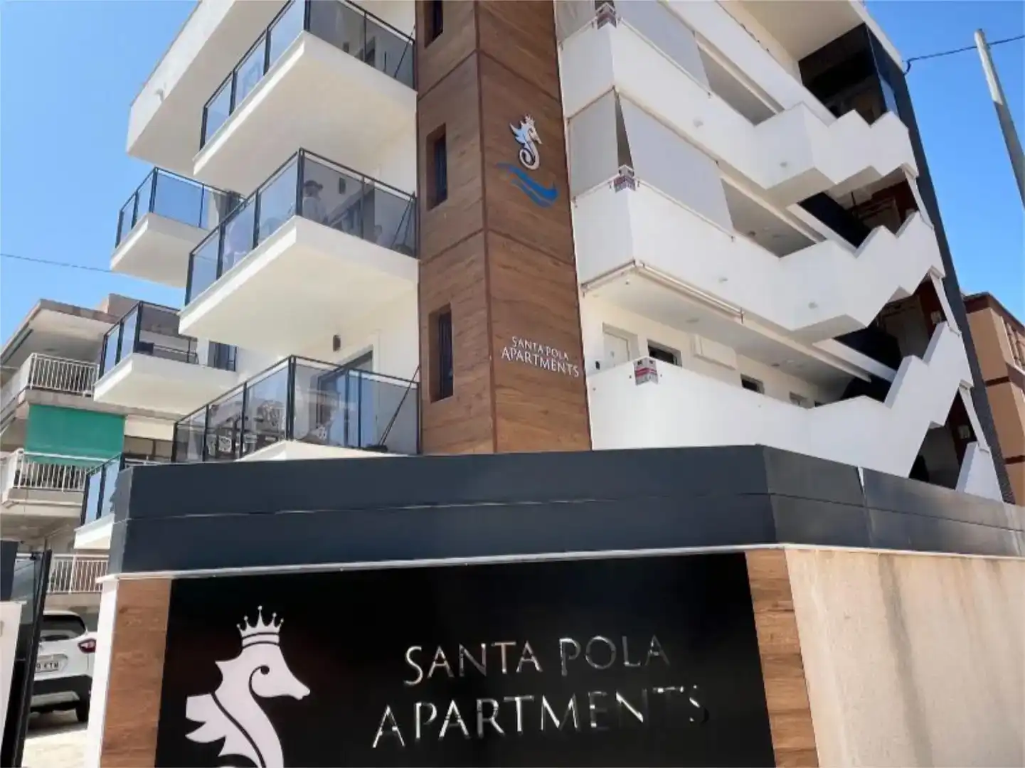 Exterior view of Commercial properties for sale in Santa Pola  with Air Conditioner
