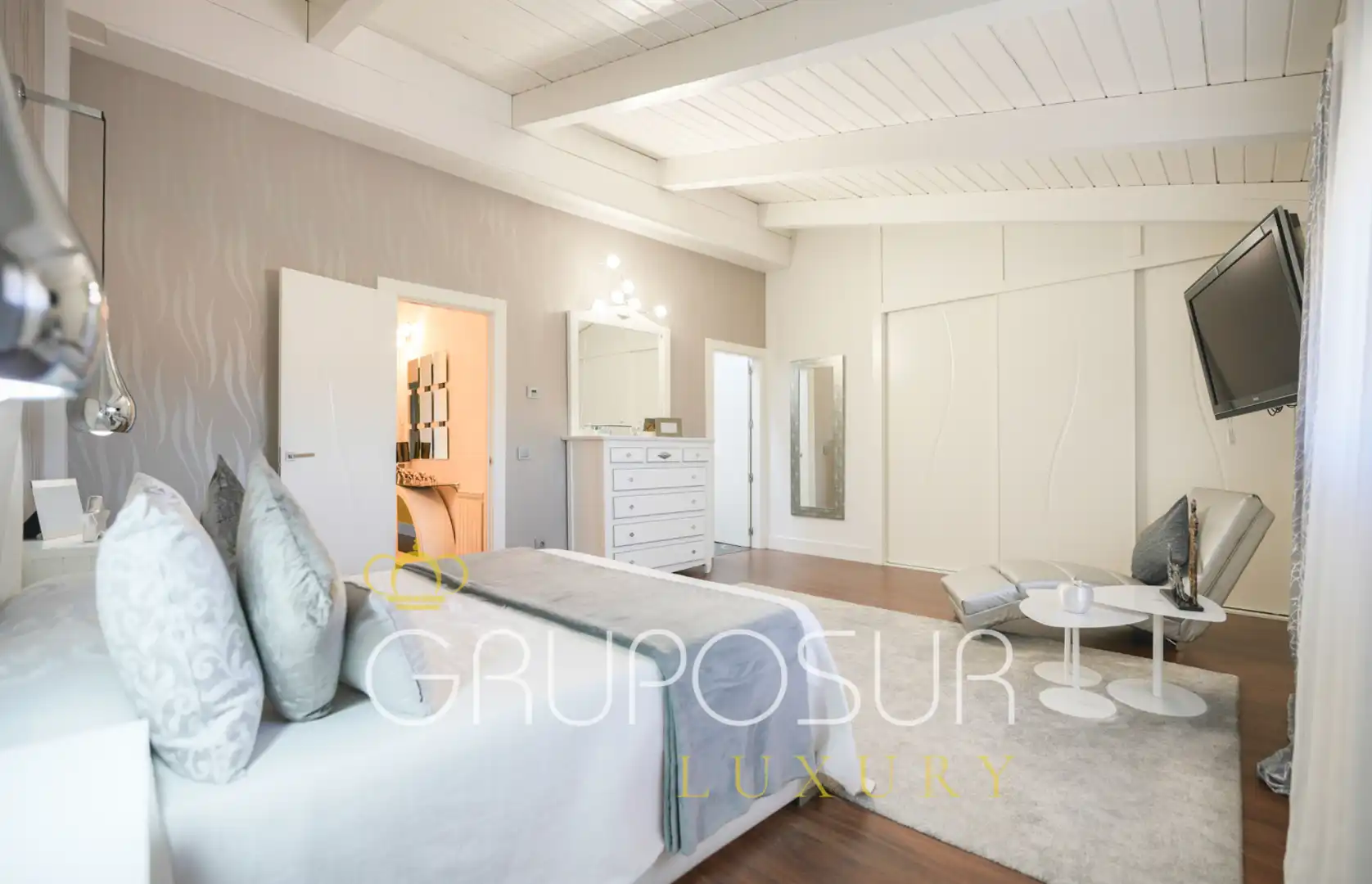Bedroom of Detached homes for sale in Viana de Cega  with Air Conditioner, Heating and Parquet flooring