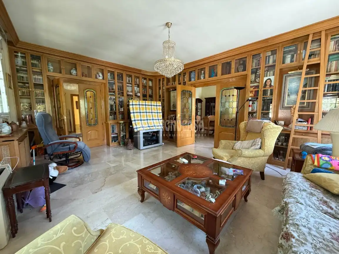 Sala de estar de Casa o chalet en venta en Madrid con Calefacción y Trastero