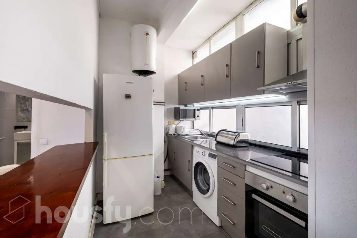Cuina de Àtic en venda en Barcelona amb Aire condicionat i Terrassa