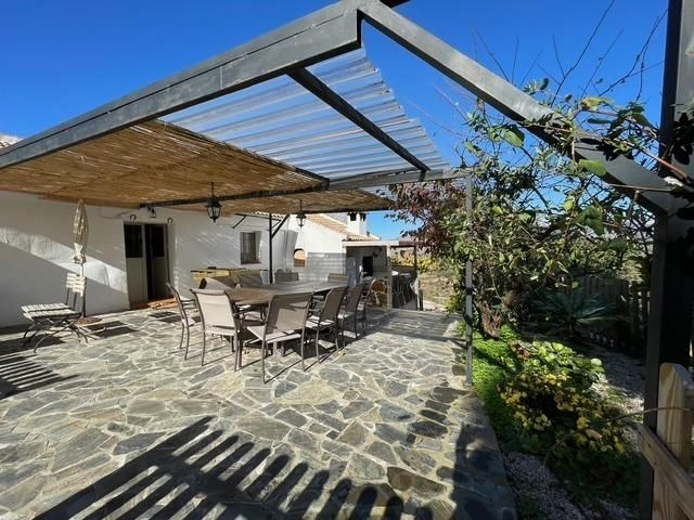 Terrassa de Finca rústica en venda en Casabermeja amb Aire condicionat, Jardí privat i Terrassa
