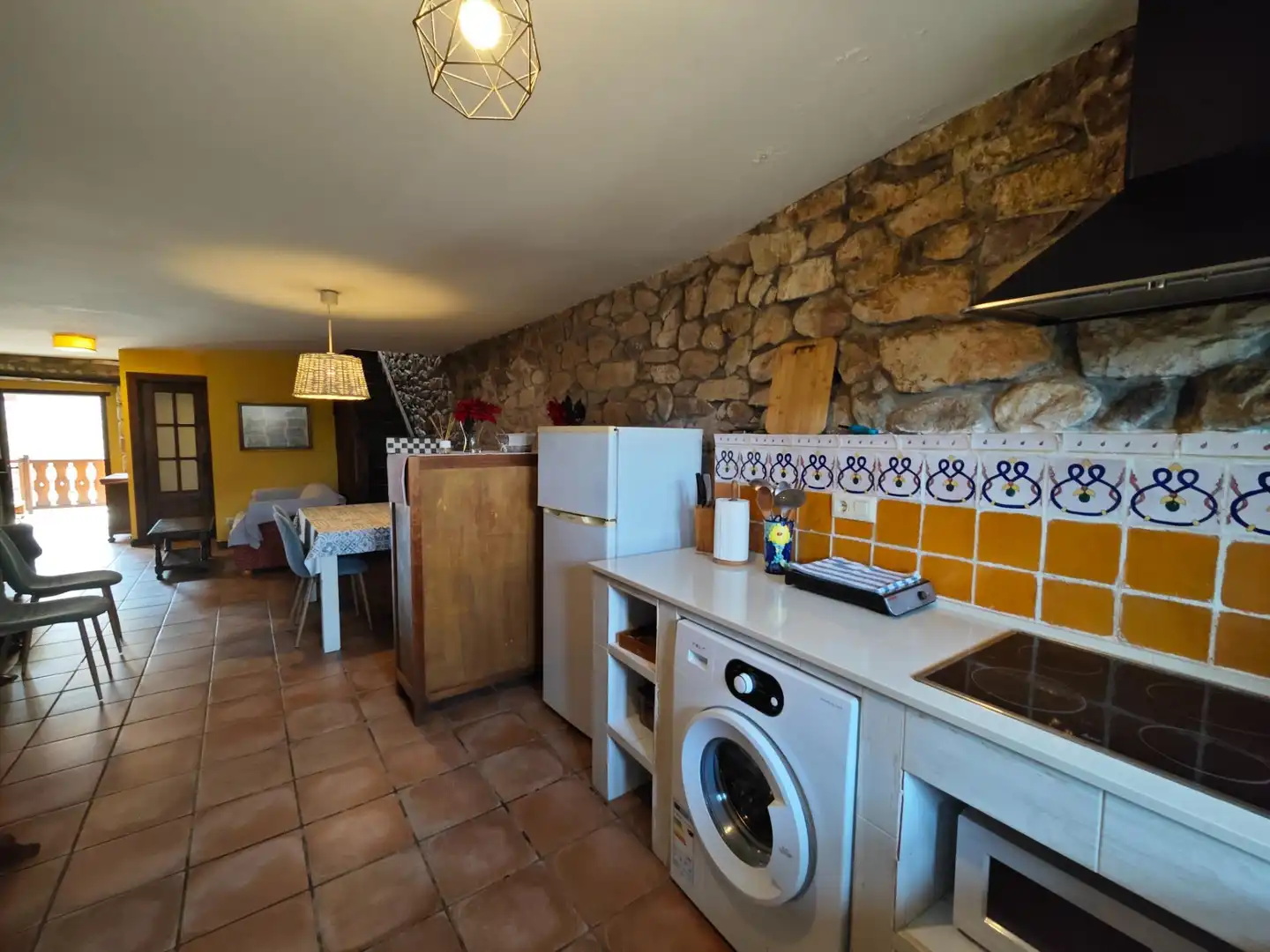 Cocina de Casa adosada en venta en Mazcuerras con Terraza