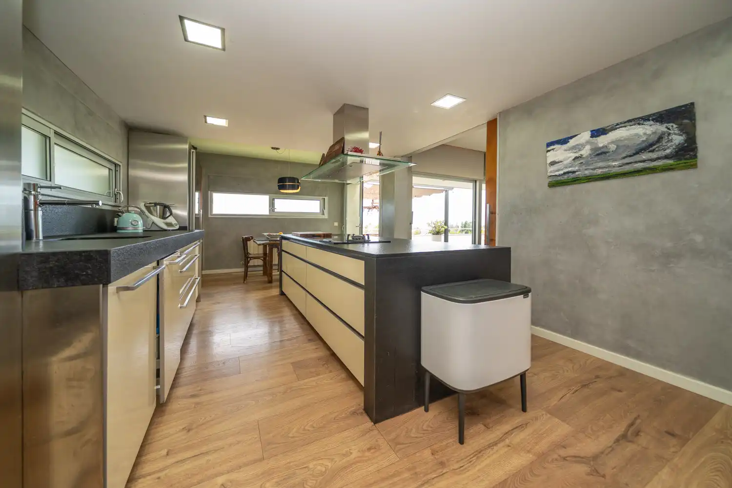 Cocina de Casa o chalet en venta en Santa Susanna con Aire acondicionado, Calefacción y Jardín privado