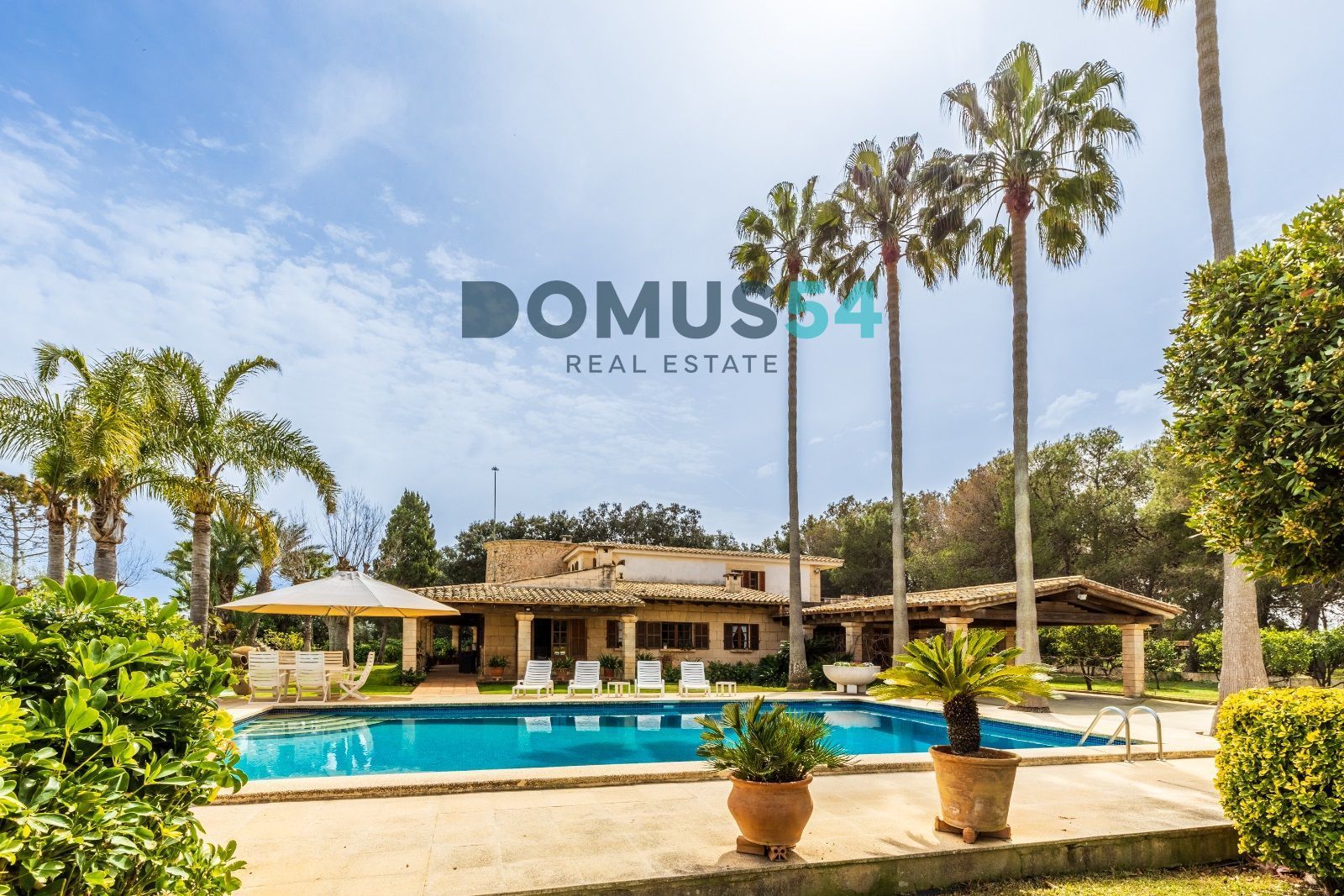 Exterior view of Country house to rent in Sa Pobla  with Air Conditioner, Heating and Swimming Pool