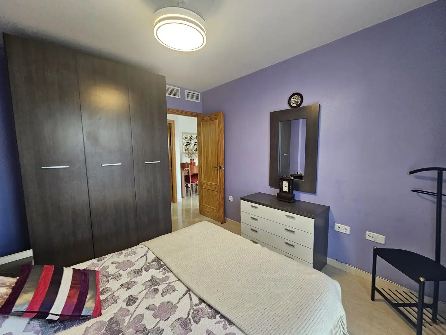 Bedroom of Apartments for rent in Águilas  with Air Conditioner and Balcony