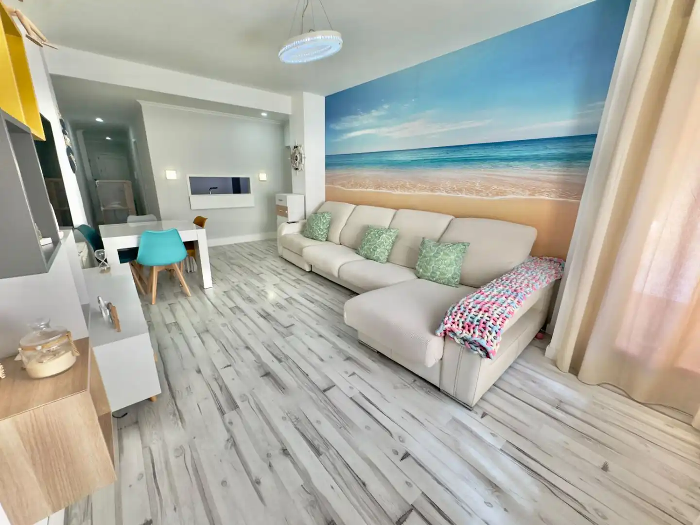 Sala de estar de Piso en venta en Valdepeñas con Aire acondicionado, Calefacción y Balcón