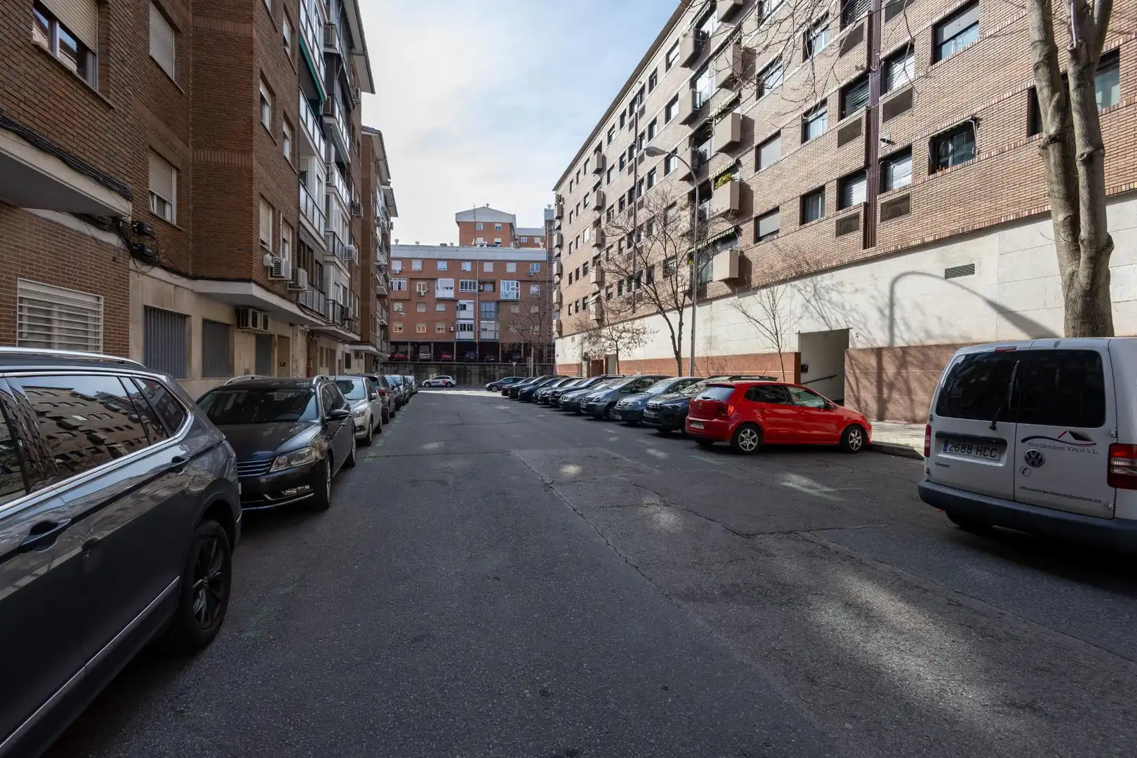 Außenansicht von Wohnungen zum Verkauf in Madrid mit Klimaanlage und Heizung