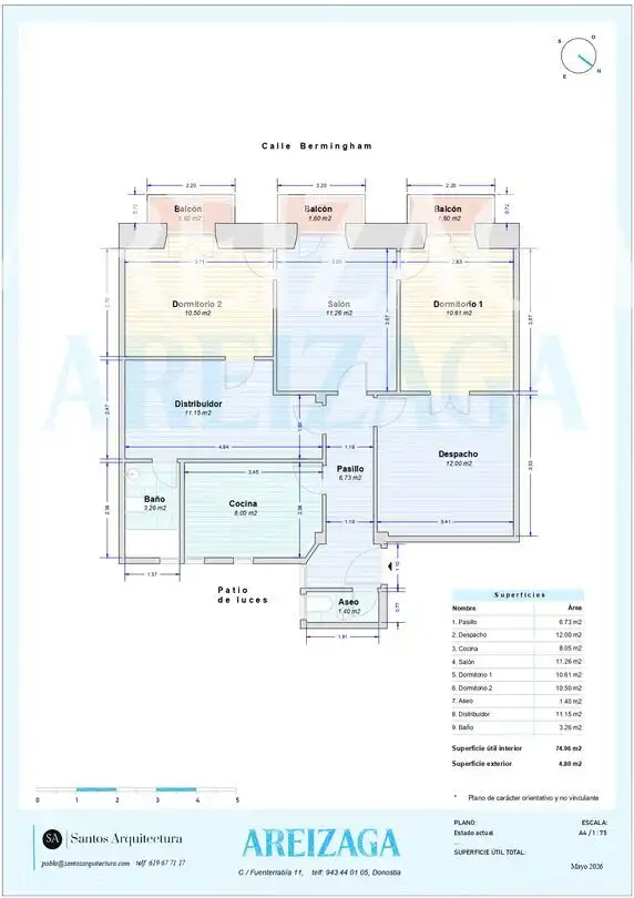 Flat for sale in Donostia - San Sebastián   with Heating