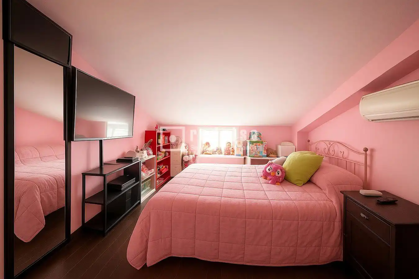 Bedroom of Houses for sale in Málaga  with Air Conditioner and Furnished