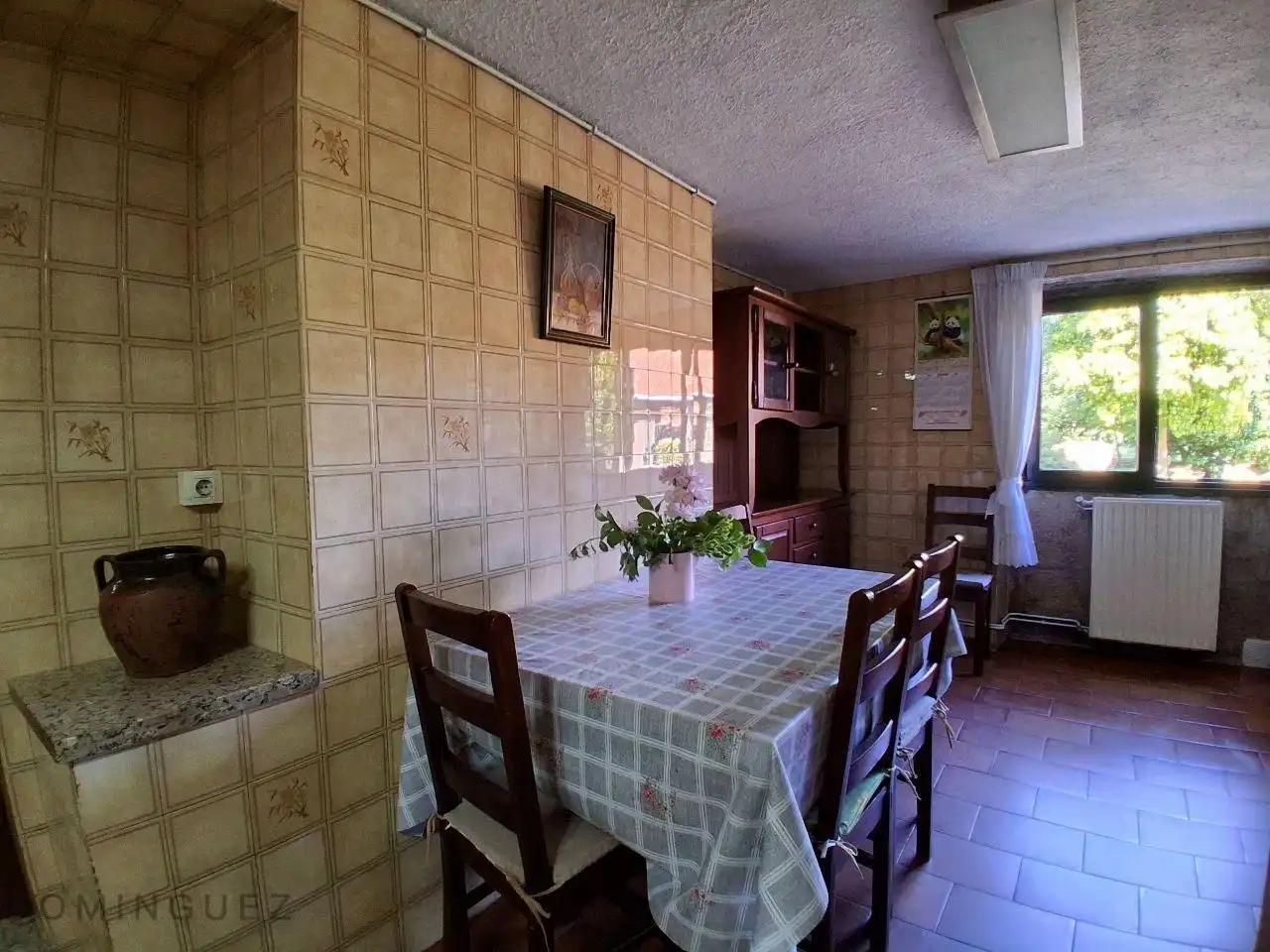 Menjador de Finca rústica en venda en Cuntis amb Calefacció, Jardí privat i Traster