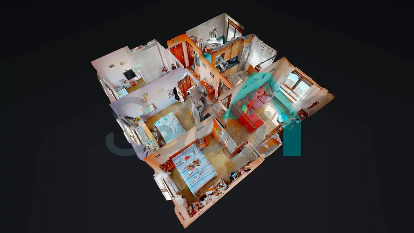Piso de alquiler en Mieres (Asturias) con Calefacción, Parquet y Trastero