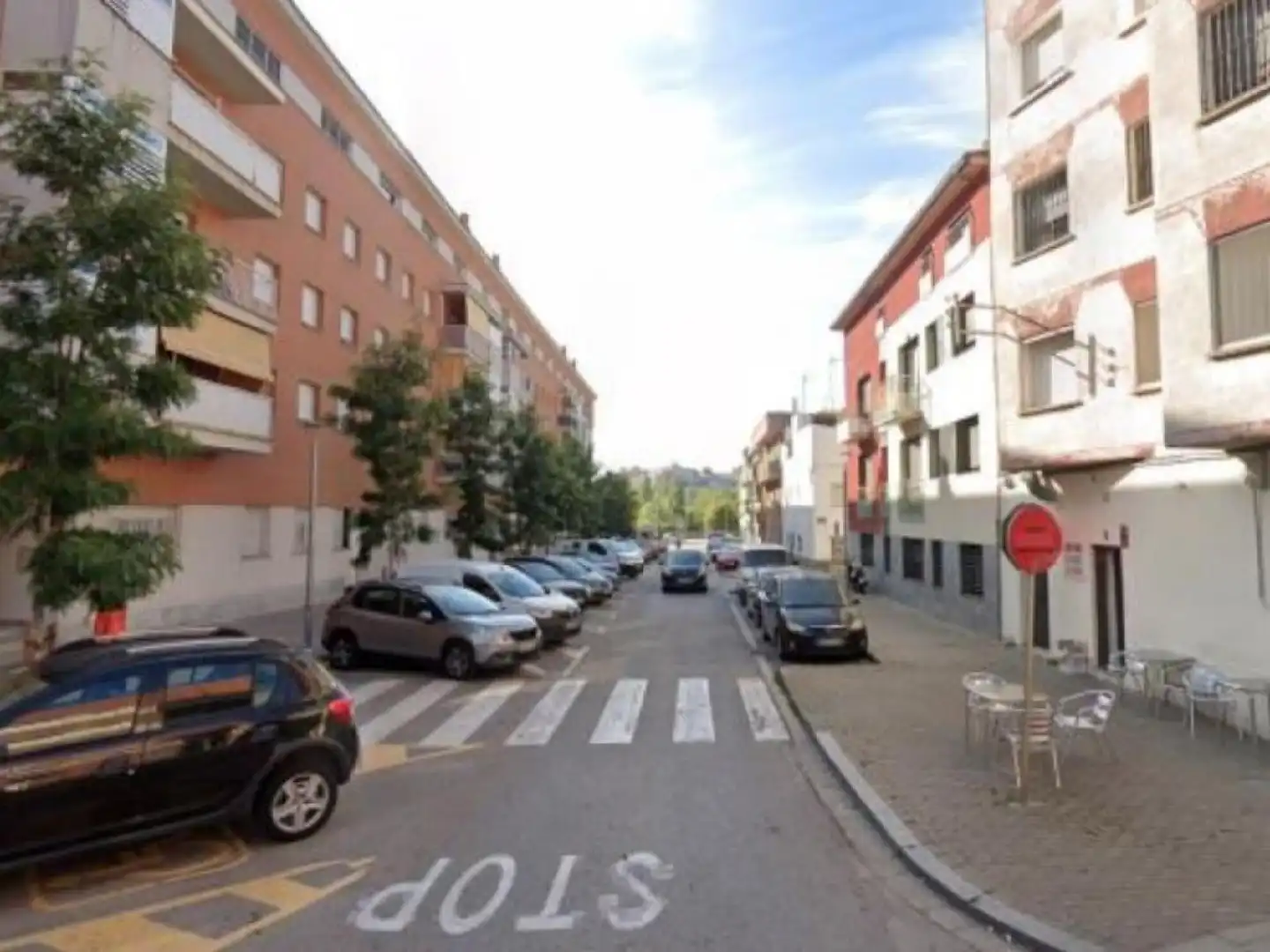 Vista exterior de Pis en venda en Canovelles