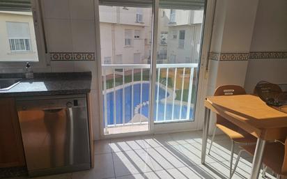 Kitchen of Single-family semi-detached for sale in Gandia  with Air Conditioner and Terrace