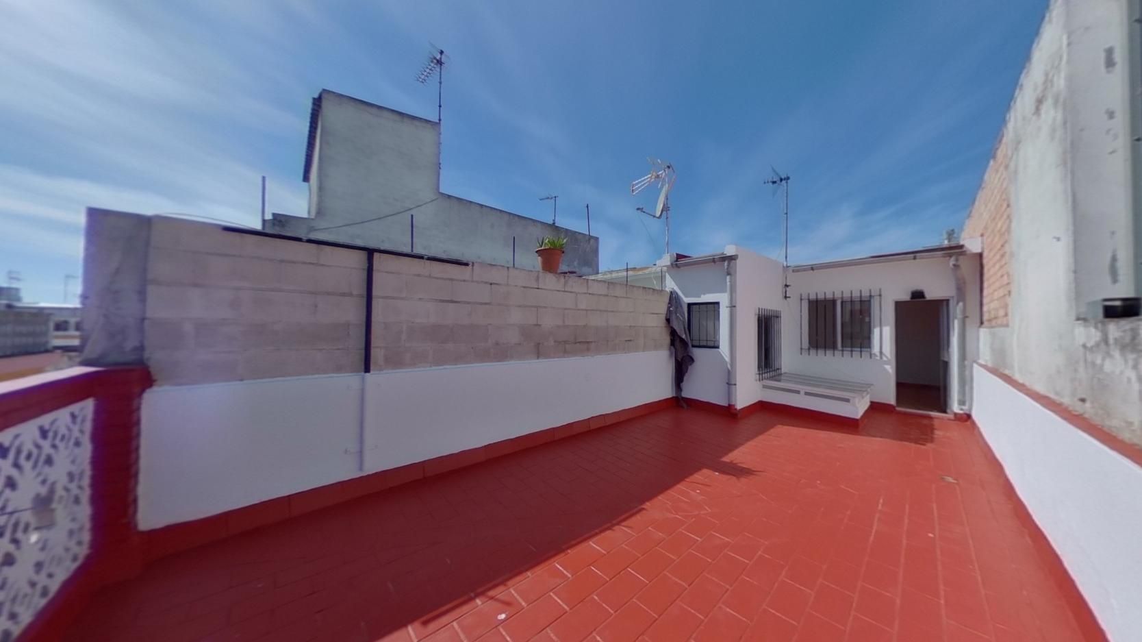 Terrace of Single-family semi-detached for sale in Jerez de la Frontera
