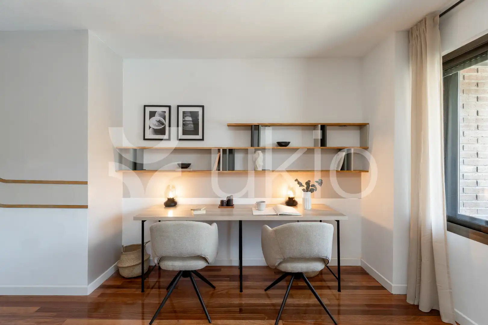 Living room of Apartments for rent in Madrid  with Air Conditioner, Heating and Furnished