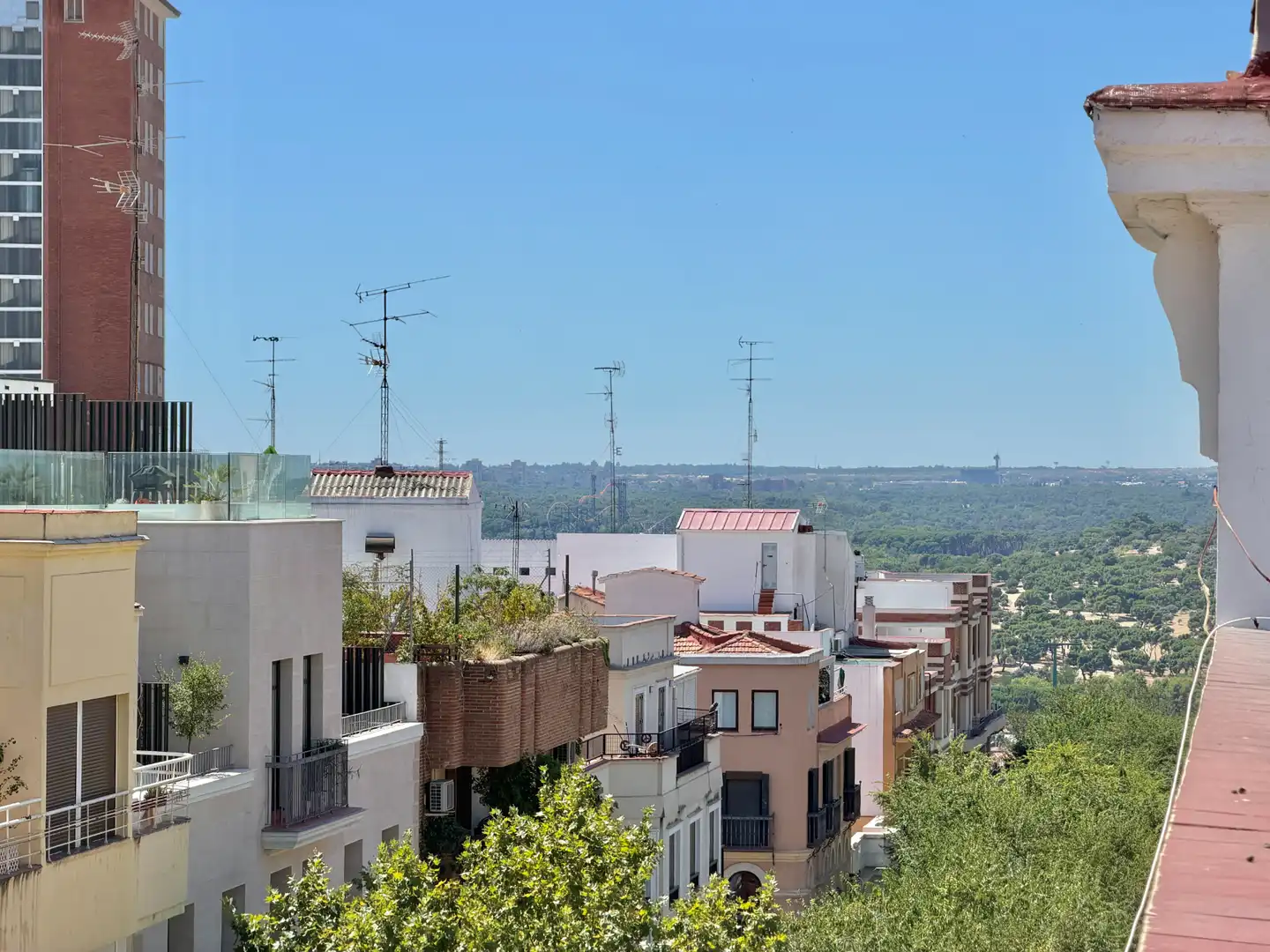 Exterior view of Attic for sale in Madrid  with Heating, Terrace and Alarm