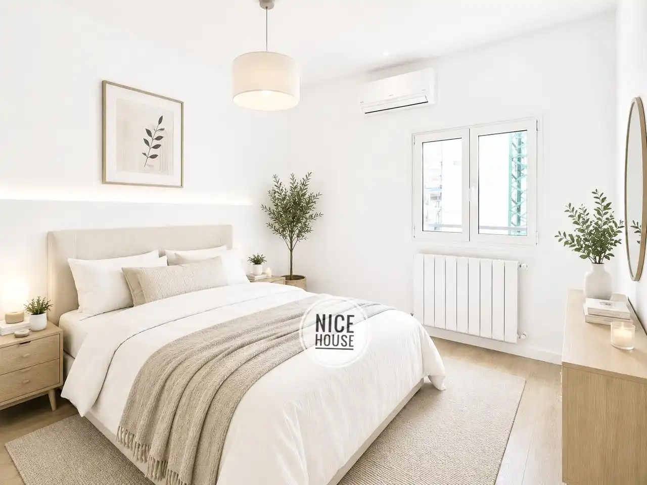 Schlafzimmer von Wohnung zum Verkauf in Pozuelo de Alarcón mit Klimaanlage und Terrasse