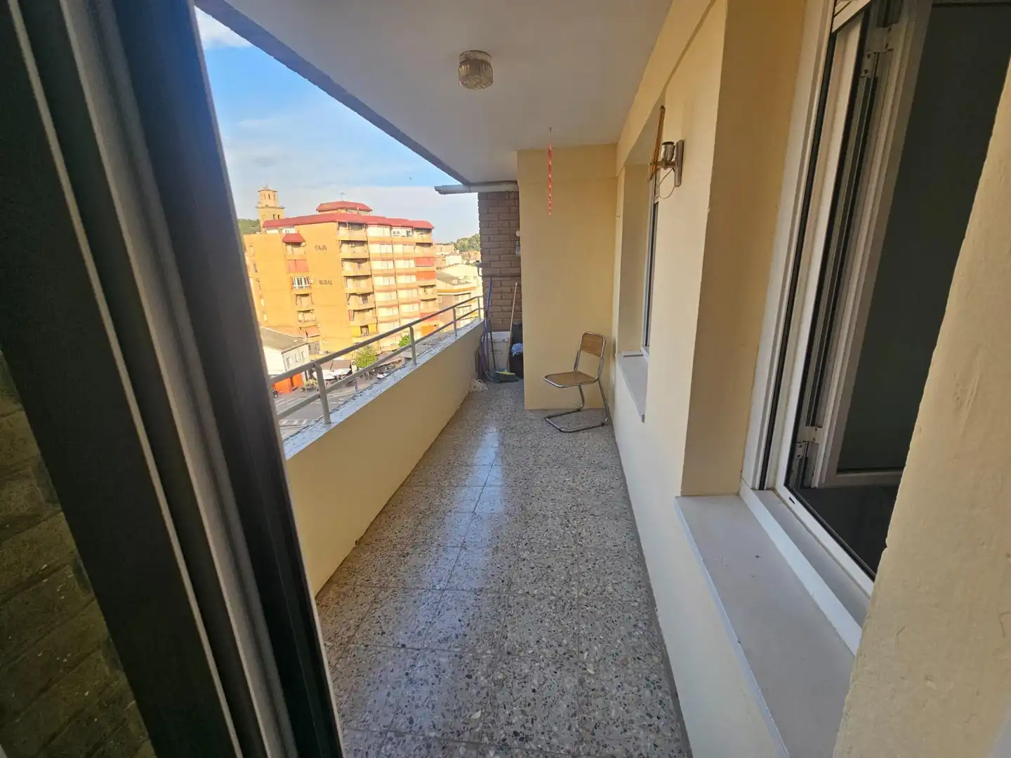 Balcony of Flat for sale in Tamarite de Litera  with Heating, Storage room and Furnished