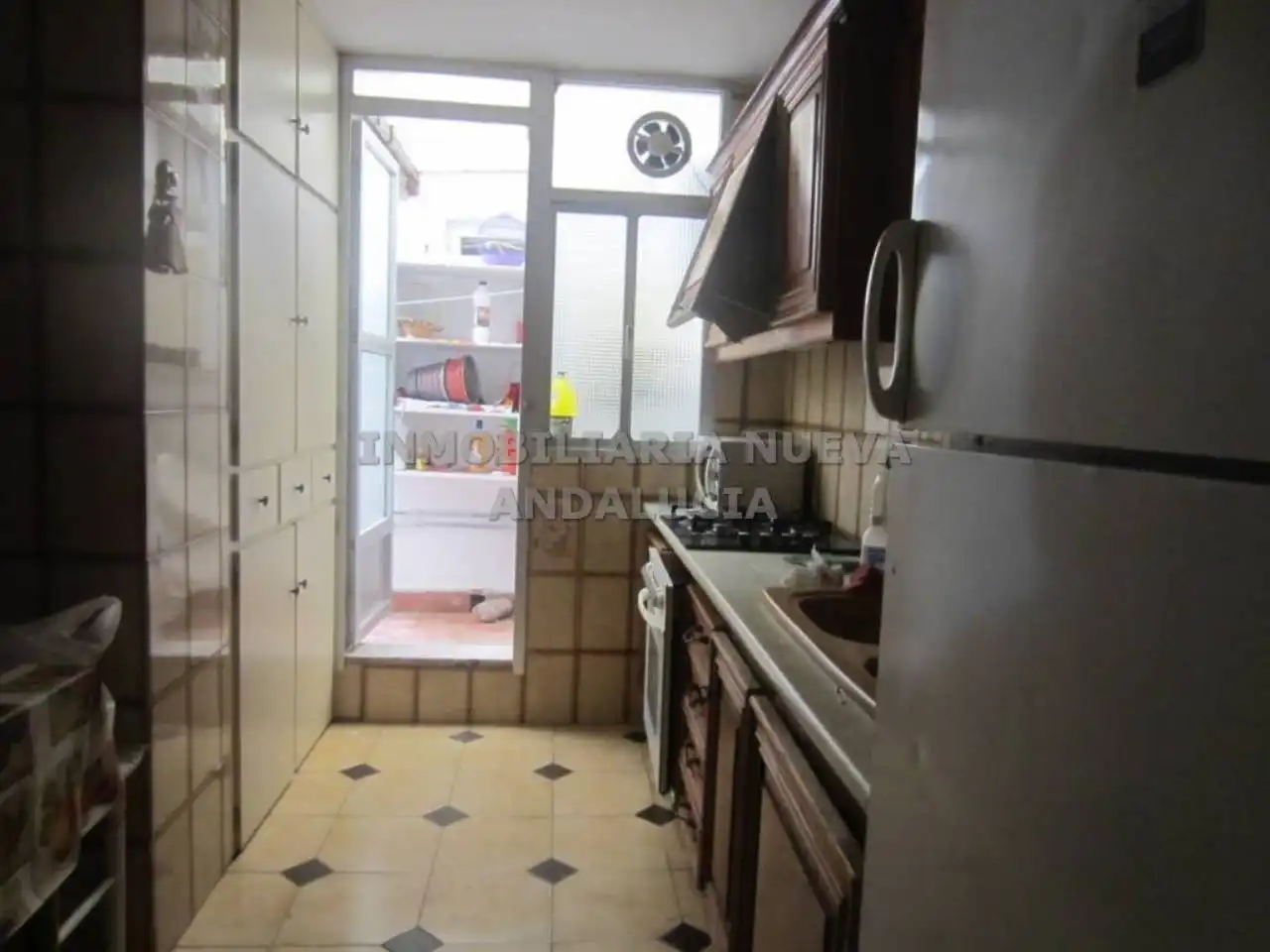 Cocina de Piso de alquiler en Almería con Terraza y Amueblado