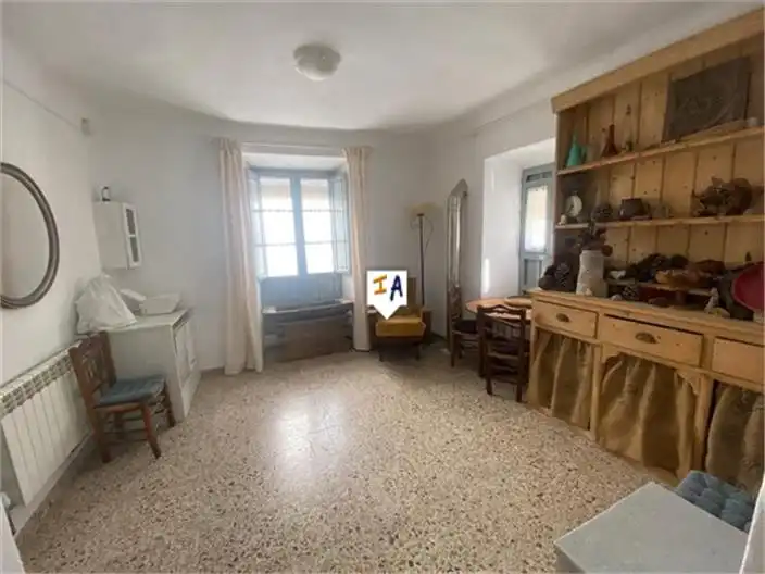 Sala de estar de Casa adosada en venta en Frailes con Terraza, Trastero y Internet