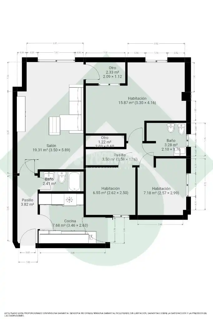 Piso en venta en Collado Villalba con Calefacción, Terraza y Trastero