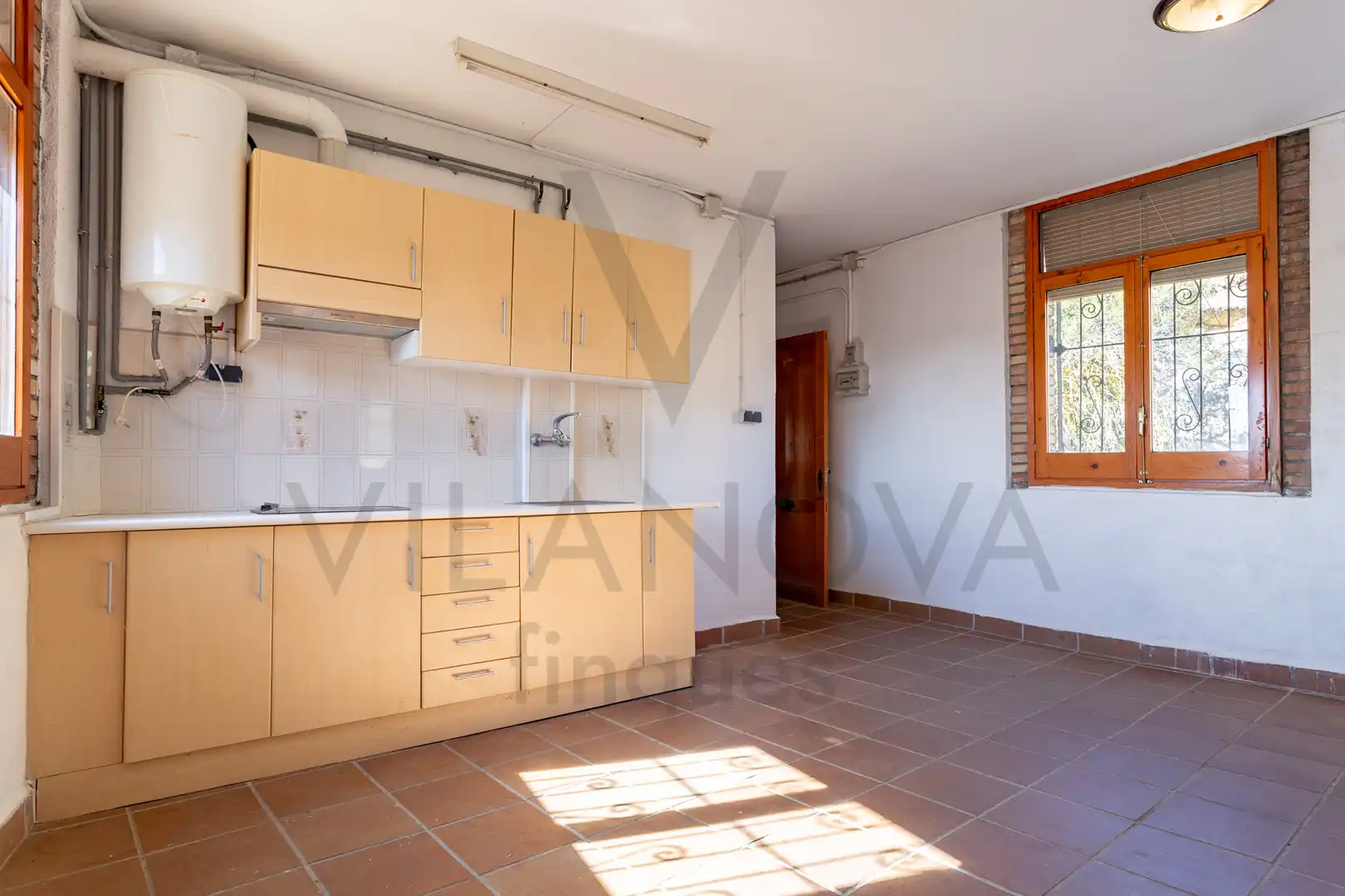 Cocina de Finca rústica en venta en Vilanova de Prades con Calefacción, Terraza y Trastero