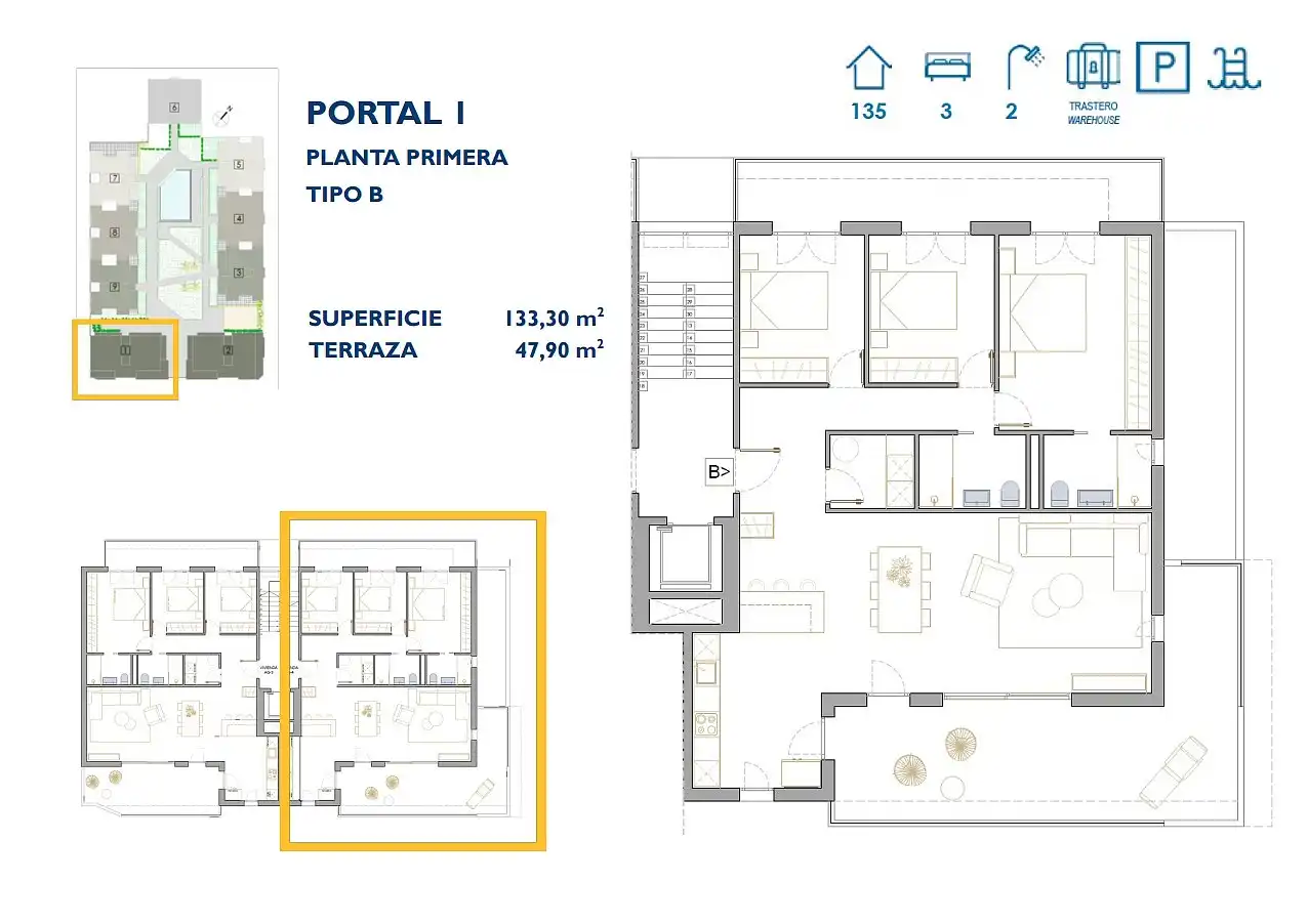 Appartement compact avec terrasse à vendre à San Pedro del Pinatar, imagen 18