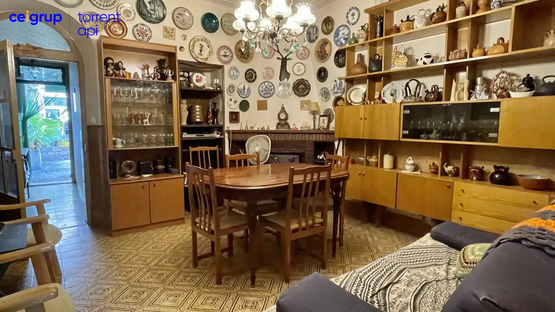 Comedor de Casa adosada en venta en Torroella de Montgrí con Terraza, Amueblado y Balcón