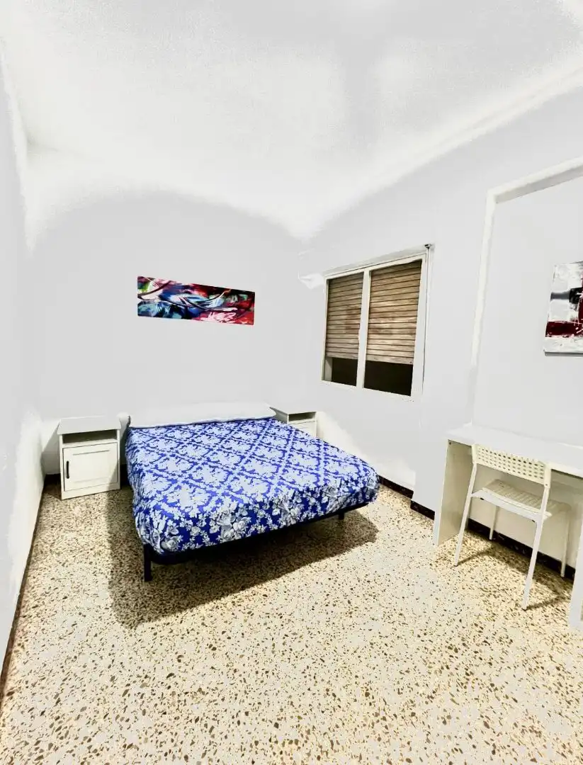 Schlafzimmer von Wohnung zur untervermieten in L'Alcúdia de Crespins mit Klimaanlage, Möbliert und Ofen