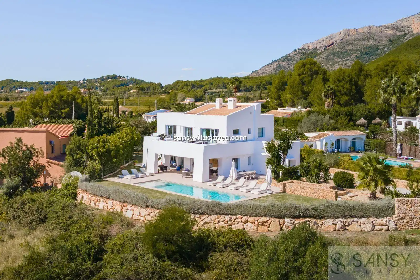 Vista exterior de Casa o xalet en venda en Jávea / Xàbia amb Aire condicionat i Traster