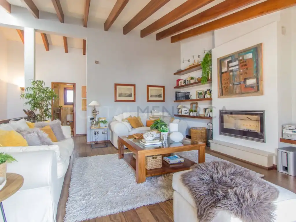 Sala de estar de Casa o chalet en venta en Maó - Mahón con Terraza