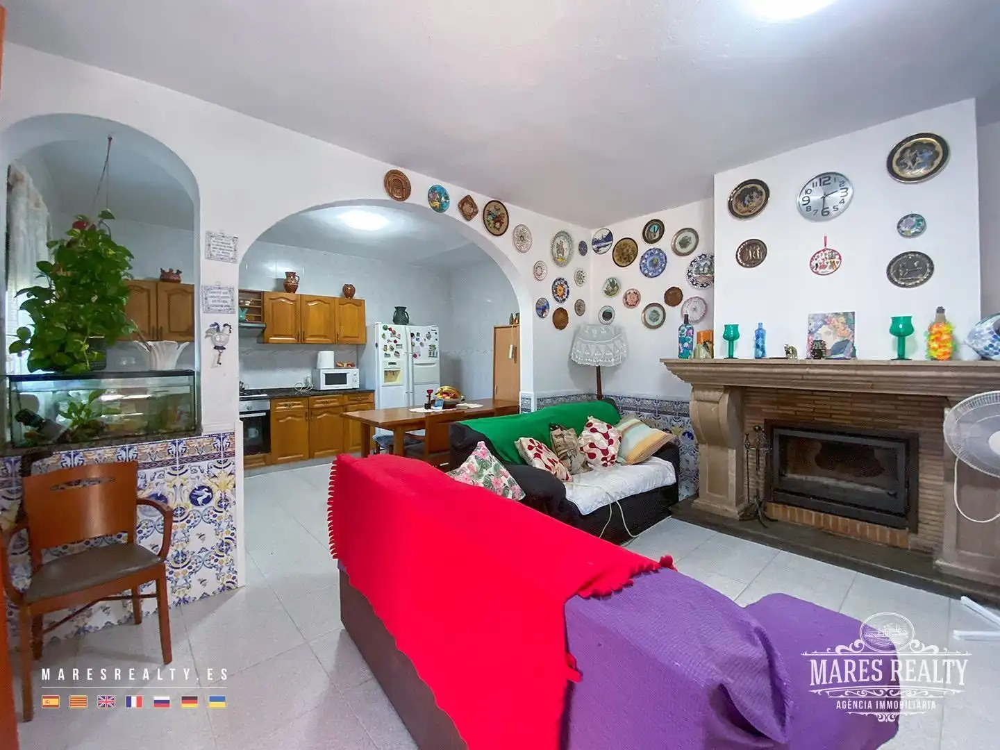 Sala de estar de Casa o chalet en venta en Argentona con Calefacción, Jardín privado y Trastero