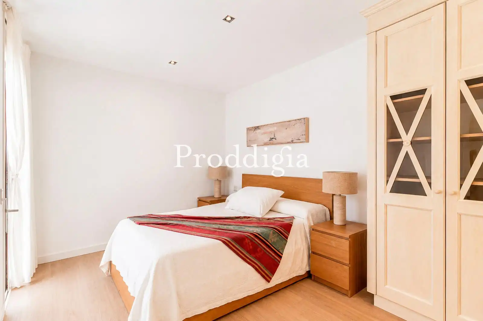 Bedroom of Flat for sale in Sant Cugat del Vallès  with Air Conditioner, Heating and Terrace