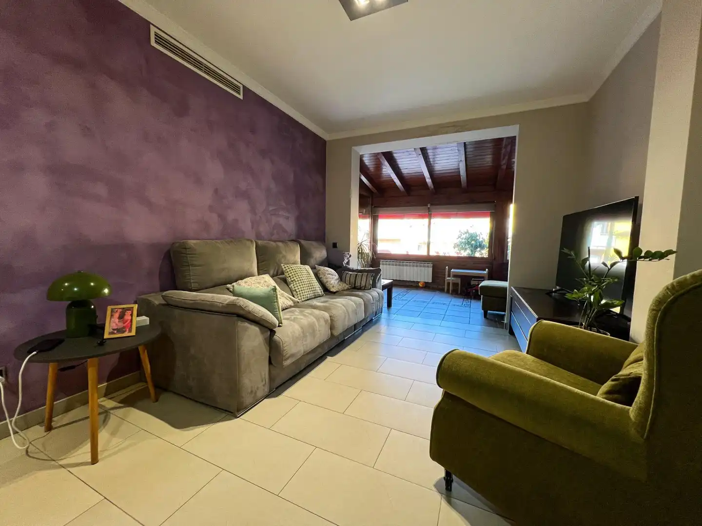Sala d'estar de Pis en venda en Les Franqueses del Vallès