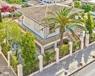 Exterior view of House or chalet for sale in  Palma de Mallorca  with Air Conditioner, Terrace and Balcony