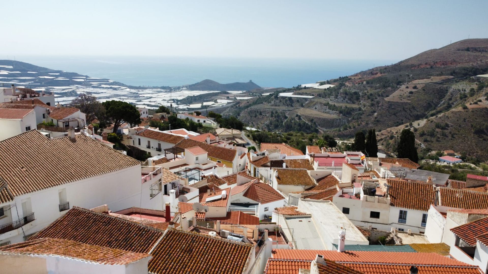 Vista exterior de Finca rústica en venda en Gualchos amb Traster i Moblat