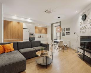 Sala d'estar de Apartament per a compartir en  Barcelona Capital amb Aire condicionat i Terrassa