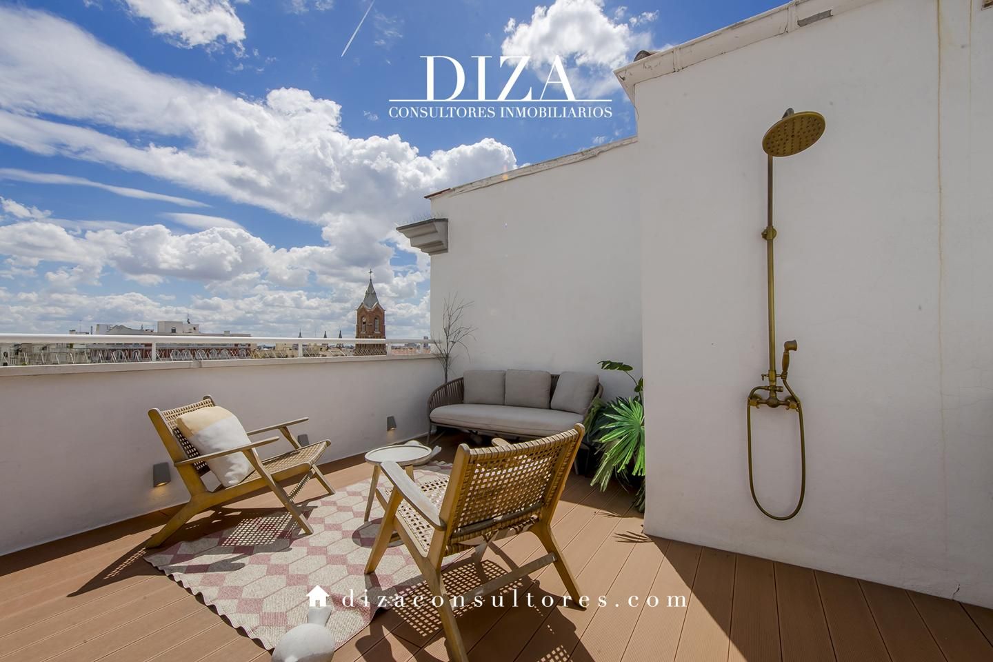 Terrassa de Àtic en venda en  Madrid Capital amb Aire condicionat, Calefacció i Terrassa